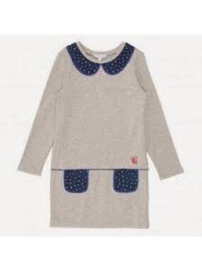 Little Marc Jacobs Peter Pan Collar T-shirt Dress, Size 12